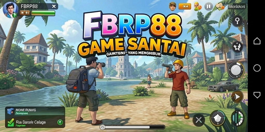 Tampilan gameplay FBRP88 yang menyenangkan dan penuh warna.