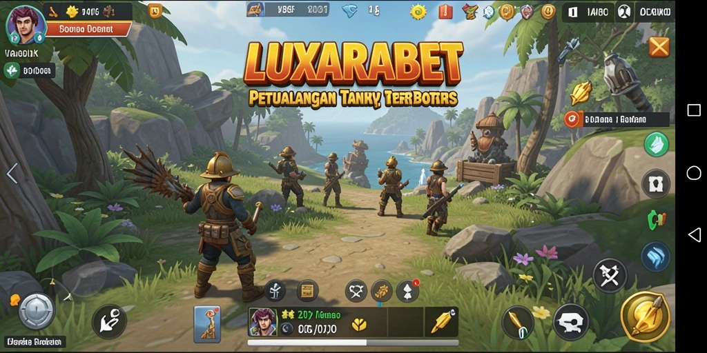 Tampilan gameplay LUXARABET yang menakjubkan dalam dunia terbuka.