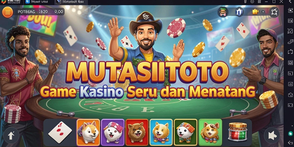 Tampilan gameplay seru dan menarik di MUTASITOTO.
