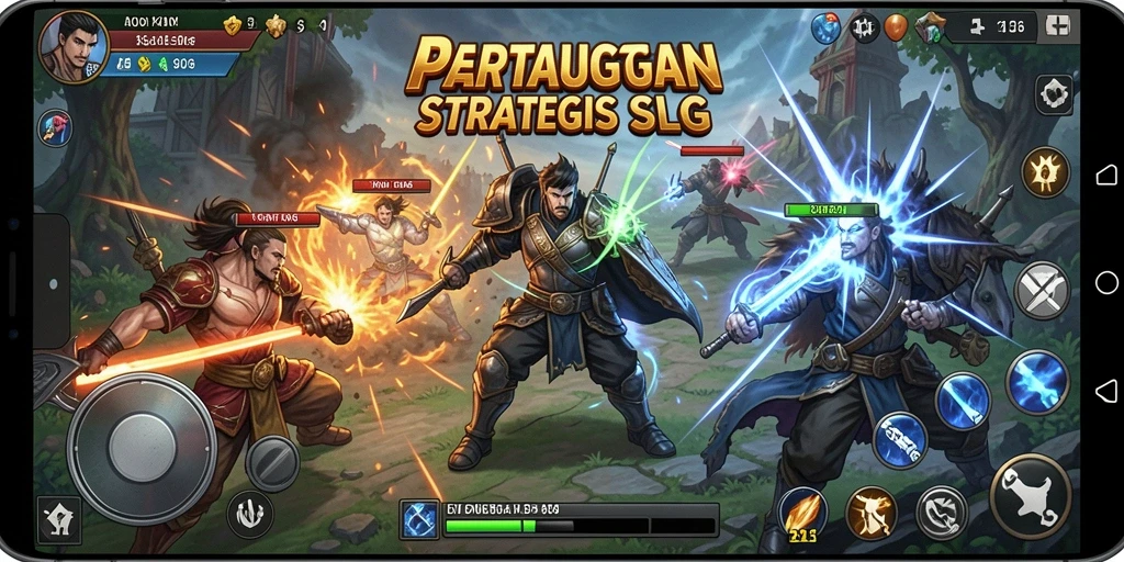 Screenshot gameplay N06 yang menampilkan aksi pertempuran strategis.