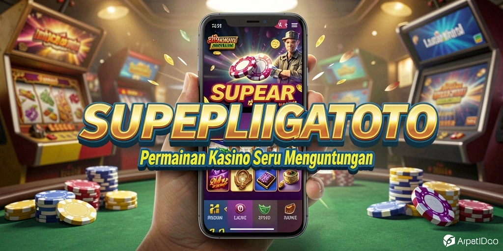 Tampilan gameplay menarik dari SUPERLIGATOTO dengan grafis yang memukau.
